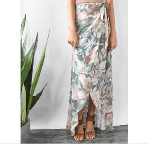 Mumu wrap skirt